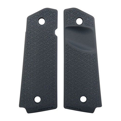 I pannelli grip MOE per 1911 full size offrono una costruzione in polimero rinforzato, texture anti-scivolo e taglio aggressivo per il rilascio del caricatore.