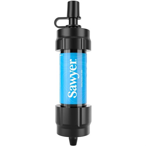 Il sistema di filtrazione d'acqua Mini di Sawyer è leggero, versatile e filtra fino a 100.000 galloni, senza cartucce costose da sostituire.