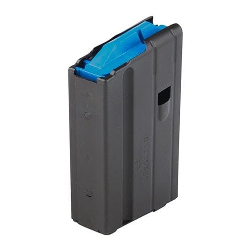Il caricatore C-Products 6.5 Grendel / 6mm ARC in acciaio inossidabile offre prestazioni affidabili, con un design anti-inclinazione e finitura nera opaca per operazioni stealth.