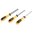 Set da 3 lime piatte flessibili rivestite in diamante