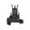 Mirino anteriore M4 ripieghevole 1.65" in acciaio nero