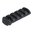 M-LOK rail Picatinny 5-slot 2.375" alluminio per AR-15 nero