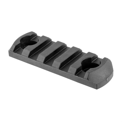 Le sezioni di rail M-LOK in polimero MAGPUL offrono un modo economico per montare accessori Picatinny, con robustezza e leggerezza, inclusi tutti i fissaggi.