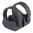 Supporto torcia V-Block con anelli, nero