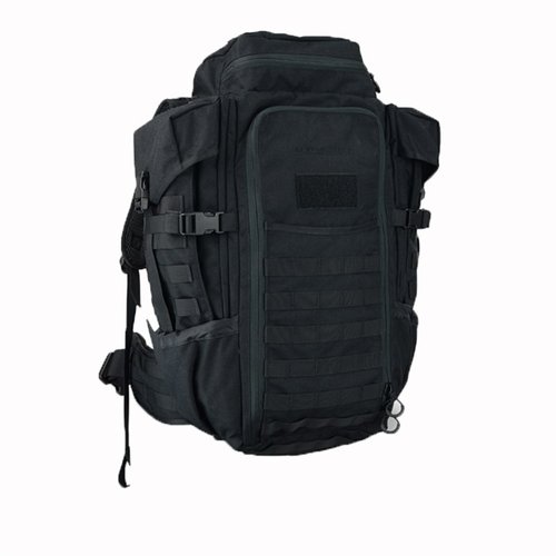 Lo zaino Eberlestock Halftrack offre 2150 cubic-inches di spazio, comfort con telaio in alluminio, 6 litri di acqua e compatibilità MOLLE per un'ottima organizzazione.