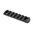 Binario M-LOK 7 slot Picatinny 3,3" in polimero per AR-15 nero