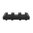 Rail M-LOK 3-scanalature Picatinny 1,6" in polimero per AR-15 nero