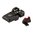 Set di mire anteriori/posteriori regolabili per serie SIG P220/P225/P226/P228