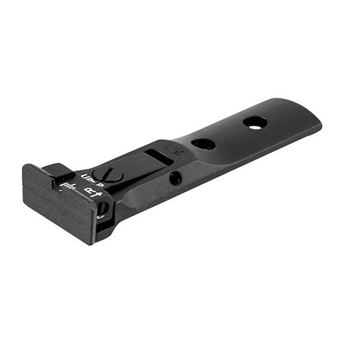 Sostituisci il mirino posteriore della tua Smith & Wesson K, L, N e X-frame con questo mirino regolabile in altezza e deriva, realizzato in acciaio solido.