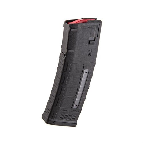 Il caricatore LWRC SIX8 30RD in polimero è resistente agli urti, con tecnologia M3, design antiscivolo e molla in acciaio inox per prestazioni affidabili.