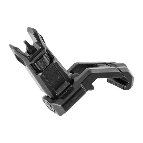 Il mirino anteriore offset MBUS Pro di MAGPUL offre costruzione in acciaio Melonited, regolazione senza attrezzi e un design compatto per una mira efficace.