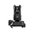 Mira posteriore MBUS PRO pieghevole LR regolabile 2.6" acciaio nero