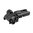 Mira posteriore MBUS PRO pieghevole LR regolabile 2.6" acciaio nero