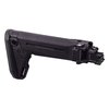 Il Magpul Zhukov-S Stock è un calcio pieghevole per AK, con montaggi QD, riser modulari, 5 posizioni telescopiche e un pad in gomma per una presa superiore.