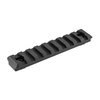 La M-LOK Rail 9 slot di Midwest Industries è realizzata in alluminio 6061, anodizzata e include tutto il materiale di montaggio per una facile installazione.