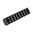 Rail M-LOK 9 slot Picatinny in alluminio nero