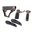 Set calciatura collassabile marrone
