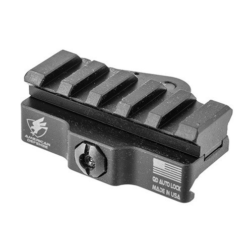 Montaggio rapido e sicuro su rail Picatinny/Weaver, sistema a leva che non si allenta, configurabile per diverse esigenze operative.
