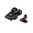 BROWNING HI-POWER Set di mire regolabili in fibra ottica
