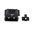 Set di mire regolabili S&W M&P con punto bianco
