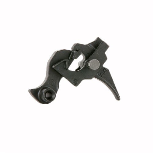Il grilletto ALG AKT offre una corsa più fluida e breve, realizzato in S7 tool steel, ideale per uso tattico e difesa domestica, con finitura in manganese phosphate.