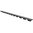 Copri-rail tipo 1 M-LOK in polimero 9,5" per AR-15, grigio, confezione da 2