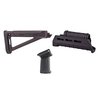Il kit AK-47 MOE AKM Stock Set M-LOK include un calcio fisso, un handguard M-LOK e un'impugnatura ergonomica, migliorando comfort e controllo nel tiro.