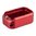 Fondello +3/+4 per GLOCK® 17/22, rosso