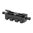 Binario M-LOK 3 slot Picatinny in alluminio nero 1.68"