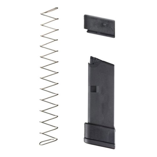 Aggiungi due colpi al tuo GLOCK 43 9mm con questa estensione! Riposo per il mignolo per una presa completa e design super resistente. Garanzia a vita Ghost!