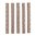 Kit pannelli per rail 5 pezzi KeyMod in gomma colore Flat Dark Earth 5,5"