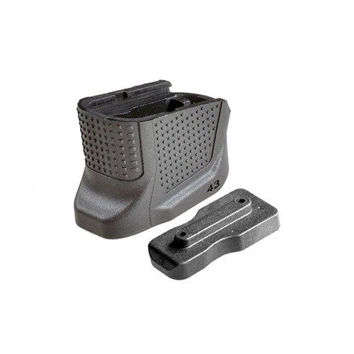 Il magazine plate esteso G43 E.M.P di Strike Industries aumenta la capacità a 8+1, migliora la presa e offre un design senza attriti per ricariche più fluide.