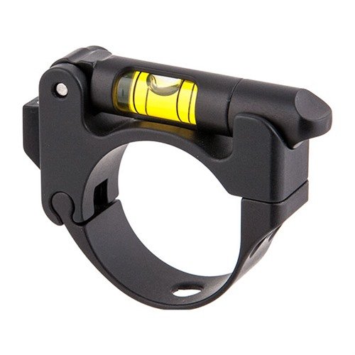 Il livello Accu/Level si fissa al tubo del mirino per correggere l'errore di inclinazione, migliorando la precisione con un design compatto e versatile.