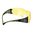 3M SecureFit Occhiali da tiro - lente ambra, montatura nera