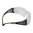 Occhiali da tiro 3M SecureFit, lente chiara, montatura nera