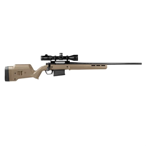 Il calcio Magpul Hunter 700 LA offre una costruzione in polimero rinforzato, regolazioni personalizzabili e compatibilità M-LOK per accessori.