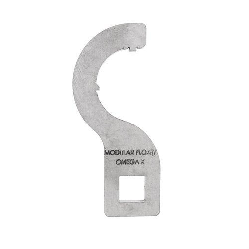 La chiave a pettine Daniel Defense Omega X / Modular Float Rail è essenziale per installare e rimuovere i Barrel Nuts Omega X e MFR, compatibile con chiavi a coppia da 1/2".