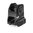 Set di mire fisse leggere per AR-15 nere