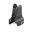 Set di mire fisse leggere per AR-15 nere