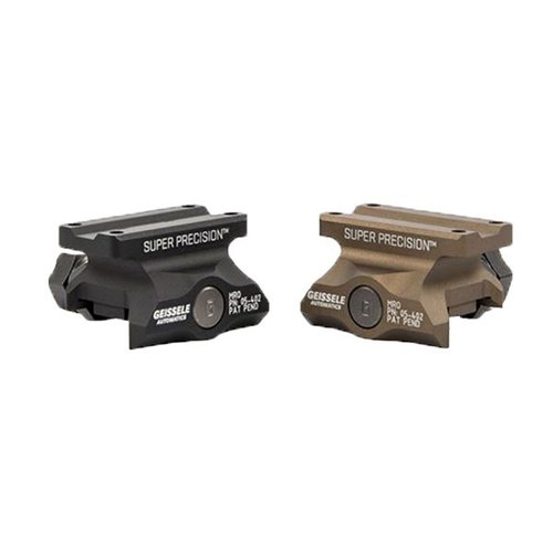 I supporti Super Precision MRO offrono una robusta costruzione in alluminio 7075-T6, 1.400 libbre di forza di serraggio e massima rigidità per il ritorno al zero.