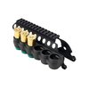 Il SURESHELL POLYMER SHOTSHELL CARRIER offre un trasporto sicuro e accessibile di 6 cartucce per Remington 870, realizzato in polimero resistente e leggero.