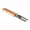 Le MOULD HANDLES LYMAN offrono una presa sicura su tutti i mold a singola e doppia cavità, con manici in legno che isolano dal calore e un telaio metallico robusto.