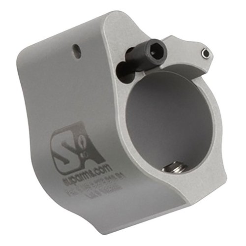 Il gas block Superlative Arms AR-15 offre una regolazione del flusso gas innovativa, riduce il rinculo e mantiene il sistema più pulito e fresco.