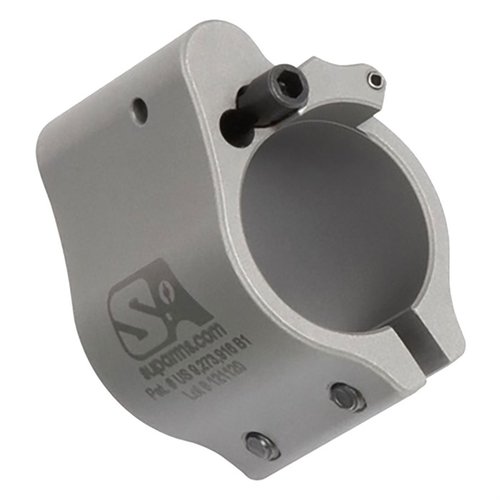 Il gas block regolabile Superlative Arms per AR-15 offre un flusso di gas ottimizzato, riduce il rinculo e mantiene il sistema pulito e fresco.
