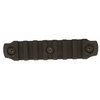 Sezione rail KeyMod in Nylon resistente agli urti, hardware in acciaio inossidabile, disponibile in diverse lunghezze e compatibile con tutte le superfici di montaggio KeyMod.