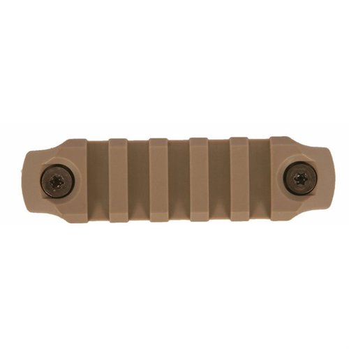 Le sezioni di rail KeyMod Picatinny sono realizzate in polimero resistente, con hardware in acciaio inox. Disponibili in diverse lunghezze, garantiscono un design anti-impiglio.