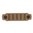 Sezione rail KeyMod/Picatinny in nylon 3 pollici FDE