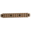 Le sezioni di rail KEYMOD Picatinny sono realizzate in polimero resistente agli urti, con hardware in acciaio inox, disponibili in diverse lunghezze e design anti-aggancio.