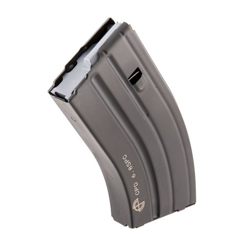 I caricatori AR-15/M16 6.8 SPC C-PRODUCTS in acciaio inossidabile offrono prestazioni affidabili e durature, con un design anti-tilt e finitura nera opaca.