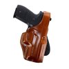 L'holster PLE Paddle di Galco, in pregiata pelle di sella, offre una rapida estrazione e si adatta a cinture fino a 1 3/4", con sistema di ritenzione sicuro.